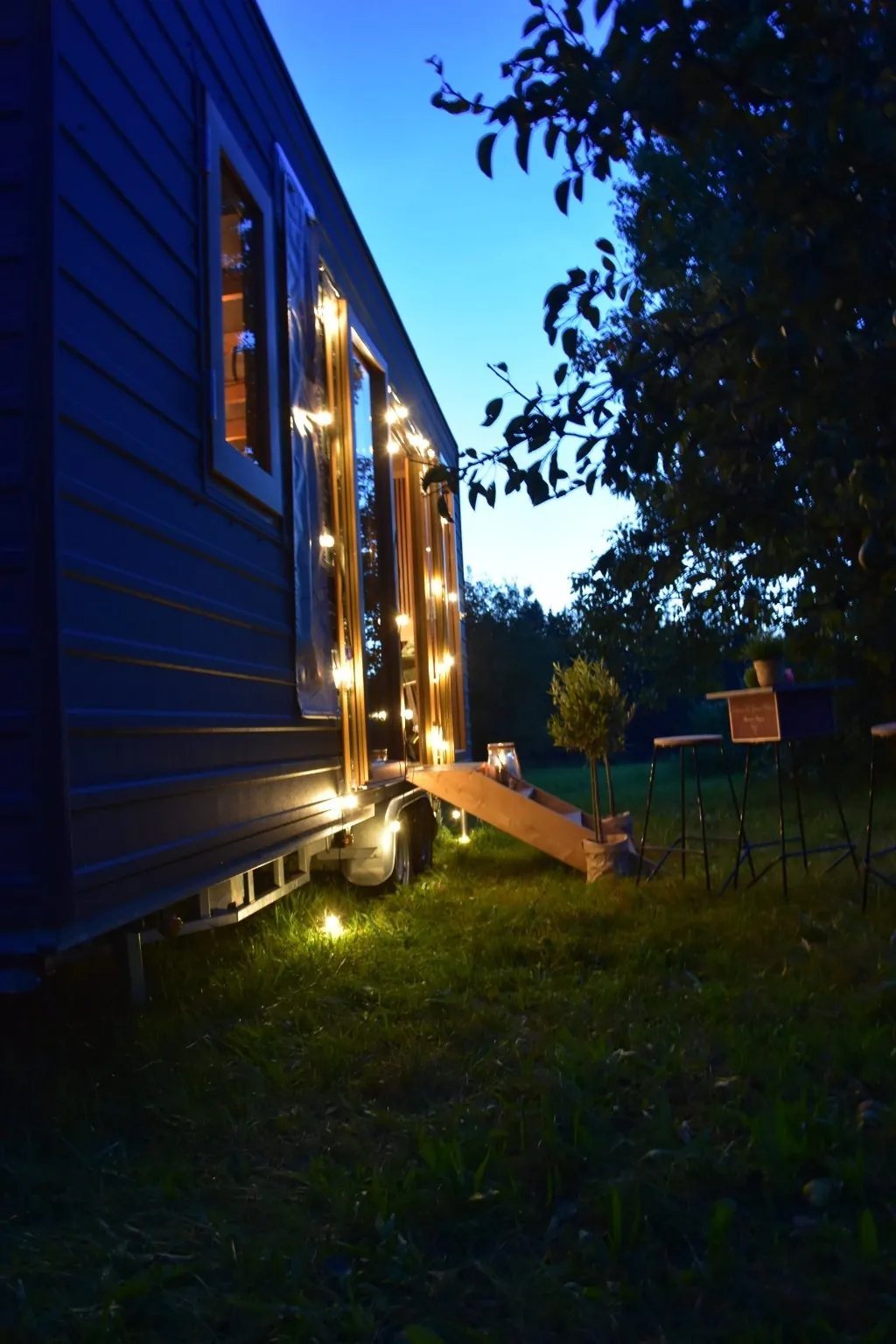 Lounge mit Musik und Stimmung